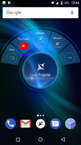Obsługa aplikacji projektora