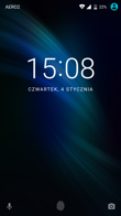 Ekran blokady, ekran główny i menu aplikacji