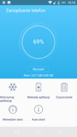 Ustawienia | Pamięć | Konfiguracja karty SD | Zarządzanie telefonem