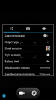 Menu aparatu