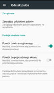Główny interfejs, ustawienia, gesty...