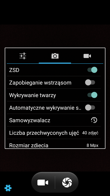 Menu aparatu