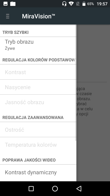Menu ustawień