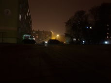 Ujęcia nocne z różnymi ustawienia