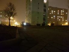 Ujęcia nocne z różnymi ustawienia