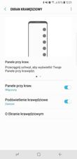Opcje ekranu, ekran krawędziowy
