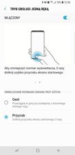 Opcje dźwięku, podświetlenie krawędziowe, tryb jednej ręki
