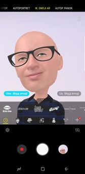 Emoji AR oraz Bixby Vision