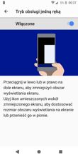 Elementy personalizacji | Tryb obsługi jedną ręka Elementy personalizacji | Tryb obsługi jedną ręka