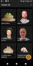 Aplikacja 3D Creator