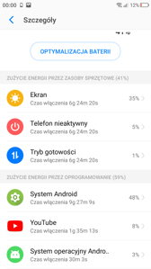 Zarządzanie zużyciem baterii