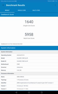 Wyniki benchmarków Wyniki benchmarków