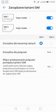 Dialer | Ustawienia dualSIM | Połączenia głosowe