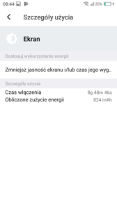 Zarządzanie baterią | Czas pracy z włączonym ekranem | Wynik z PC Mark