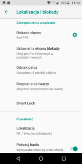 Smart Lock i biometryczne zabezpieczenia urządzenia