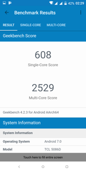 Wyniki benchmarków