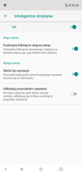 Ustawienia | Elementy personalizacji | Dodatkowe funkcje