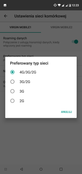 Ustawienia dualSIM | Połączenia głosowe