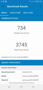 Wyniki benchmarków