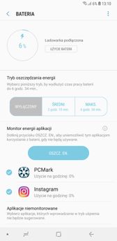 Czas pracy z włączonym ekranem | Wynik z PC Mark