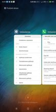 Menu ost. aplikacji, aplikacje fabryczne