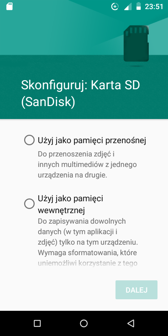 Pamięć po pierwszym uruchmioeniu | Obsługa kart SIM | AndroBench | Czyszczenie w ramach aplikacji Files Go