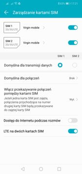 DualSIM | Połączenia głosowe