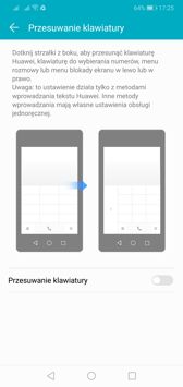 Wybrane funkcje interfejsu