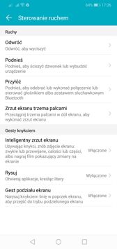 Wybrane funkcje interfejsu