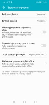 Wybrane funkcje interfejsu