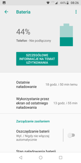 Czas pracy z włączonym ekranem | Wynik z PC Mark