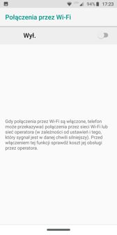 Ustawienia dual-SIM | Połączenia głosowe