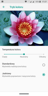 Tryb kolorów | Personalizacja interfejsu