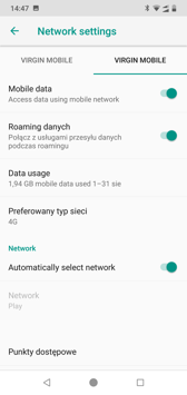 Ustawienia dual-SIM i połączenia głosowe