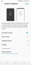 Ekran blokady | Always On Display