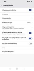 Menu ustawień
