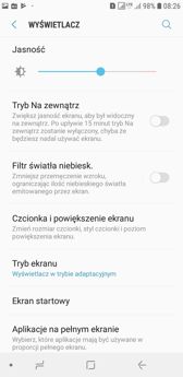 Ustawienia obrazu | Personalizacja interfejsu