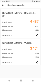 Wyniki benchmarków