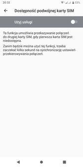 Ustawienia kart SIM | Połączenia głosowe