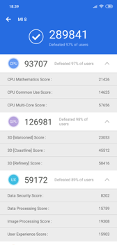 Wyniki benchmarków