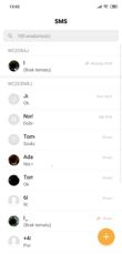 Interfejs telefonu i SMS