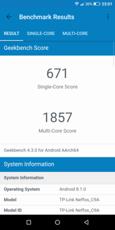 Wyniki benchmarków Wyniki benchmarków
