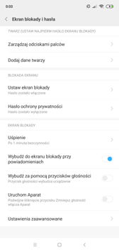 Wybrane funkcje interfejsu