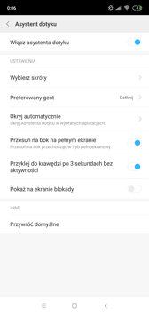 Wybrane funkcje interfejsu