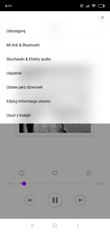 Odtwarzacz muzyki i efekty dźwięku