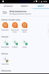 Elementy menu