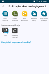Gesty i skróty klawiaturowe