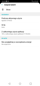 Czas pracy z włączonym ekranem | Wynik z PC Mark
