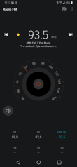 Odtwarzacz muzyki | Radio FM