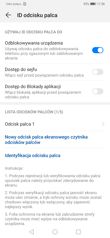 Huawei Mate 20 Pro - zabezpieczenia biometryczne